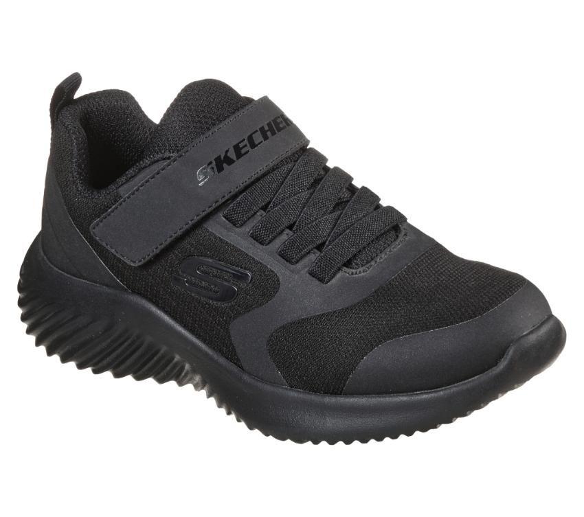 Kids Boys Skechers Bounder - Gorven Shoes Black/Black