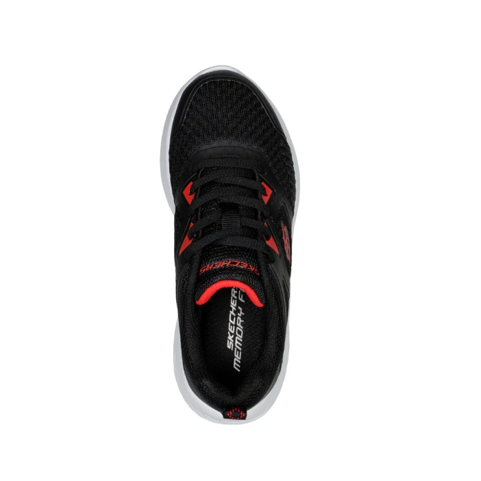Kids Skechers Bounder - Rozerg Black/Red Boys Sneaker Shoes