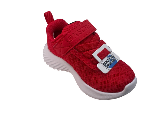 Kids Boys Skechers Bounder Baronik Shoes Red