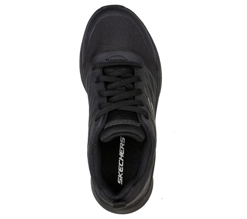 Kids Skechers Microspec - Quick Sprint Black/Black Boys Sneaker Shoes