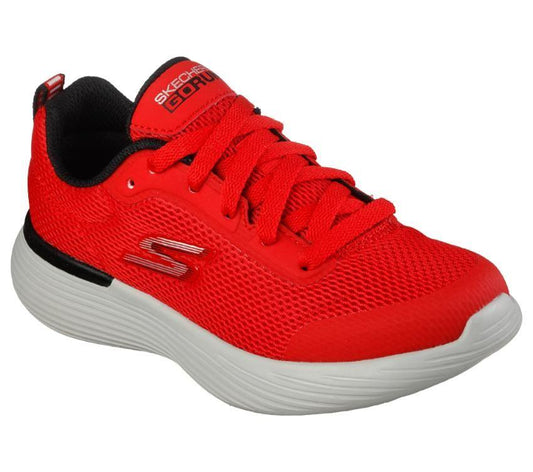 Kids Boys Skechers Go Run 400 V2 - Omega Shoes Red / Black