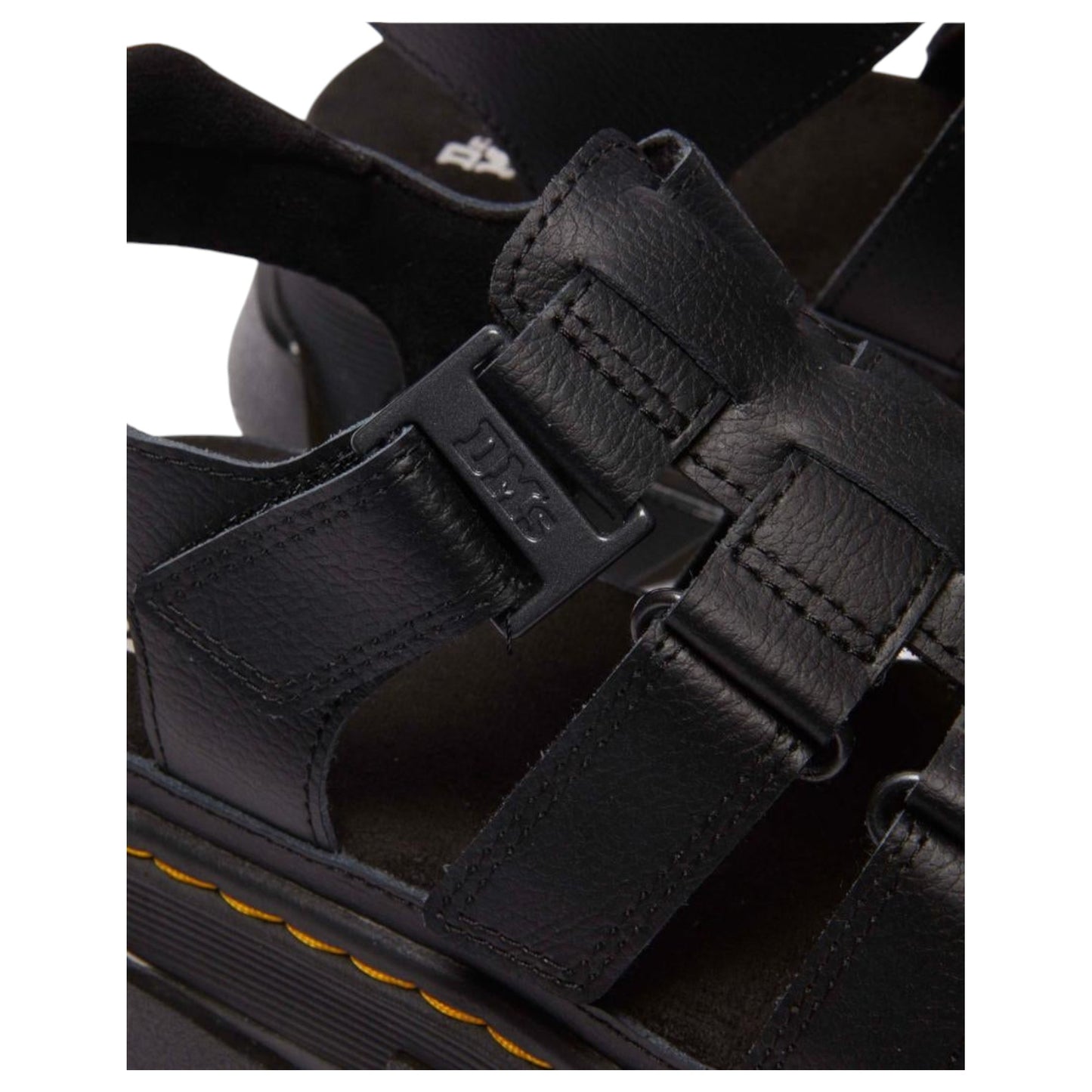 Womens Dr. Martens Mattison 3 Strap Sandals Black Athena