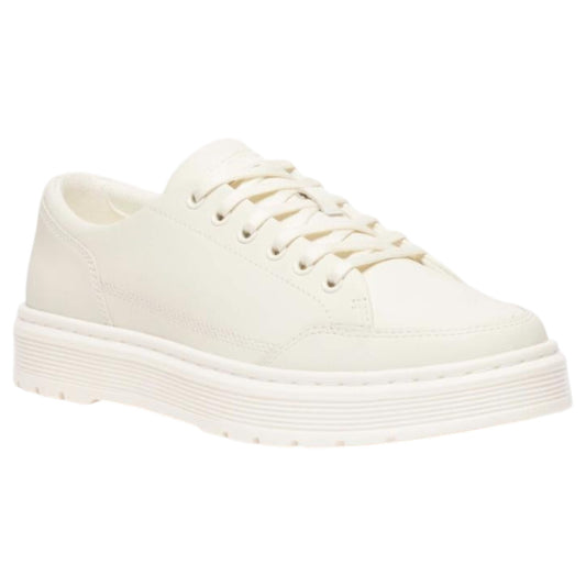 Unisex Adults Dr. Martens Brookline 6 Eye Shoes Off White Classic Nappa