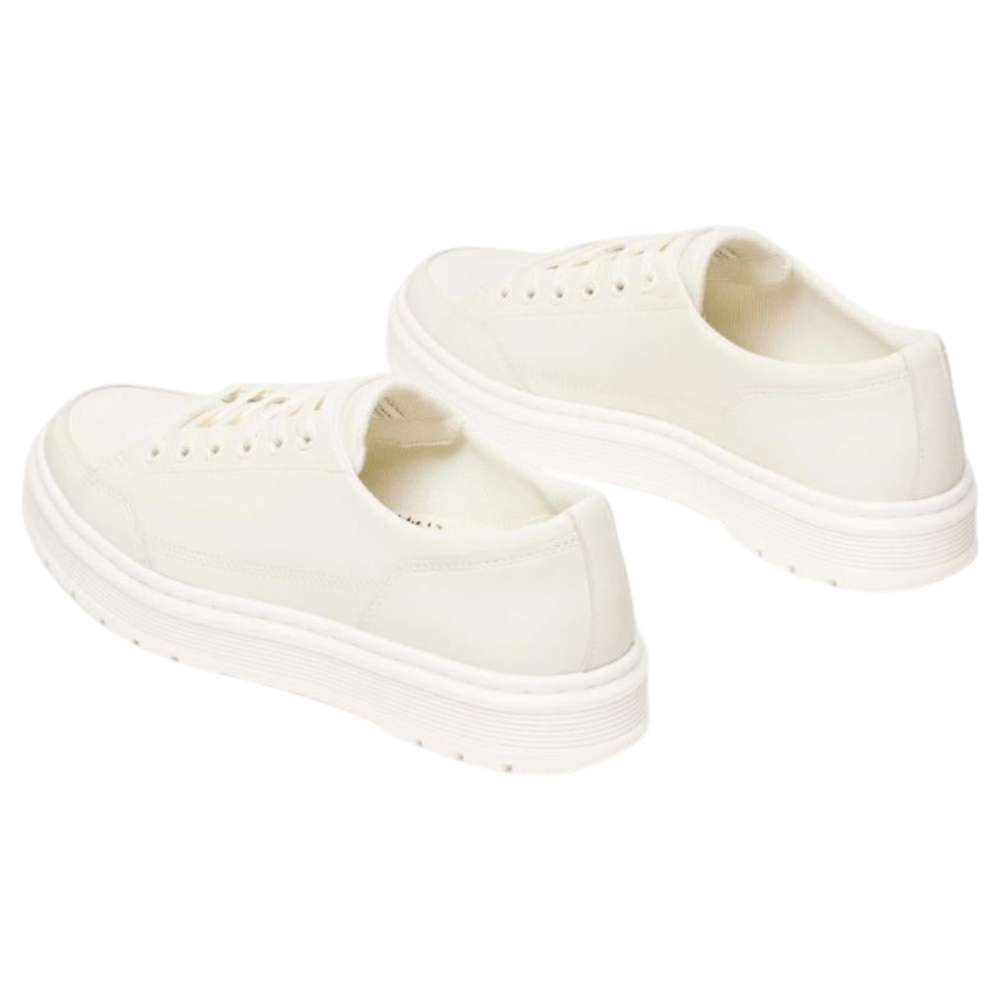 Unisex Adults Dr. Martens Brookline 6 Eye Shoes Off White Classic Nappa