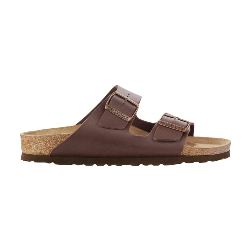 Unisex Adults Birkenstock Arizona Birko-Flor Narrow Narrow Sandals Dark Brown