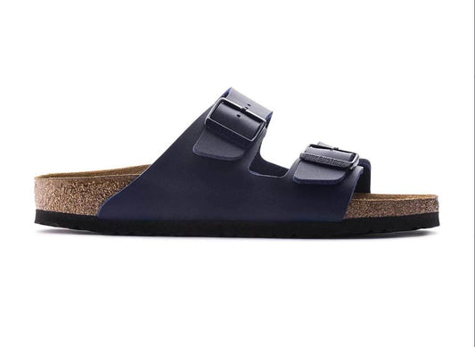 Womens Birkenstock Arizona Birko-Flor Sandals Blue