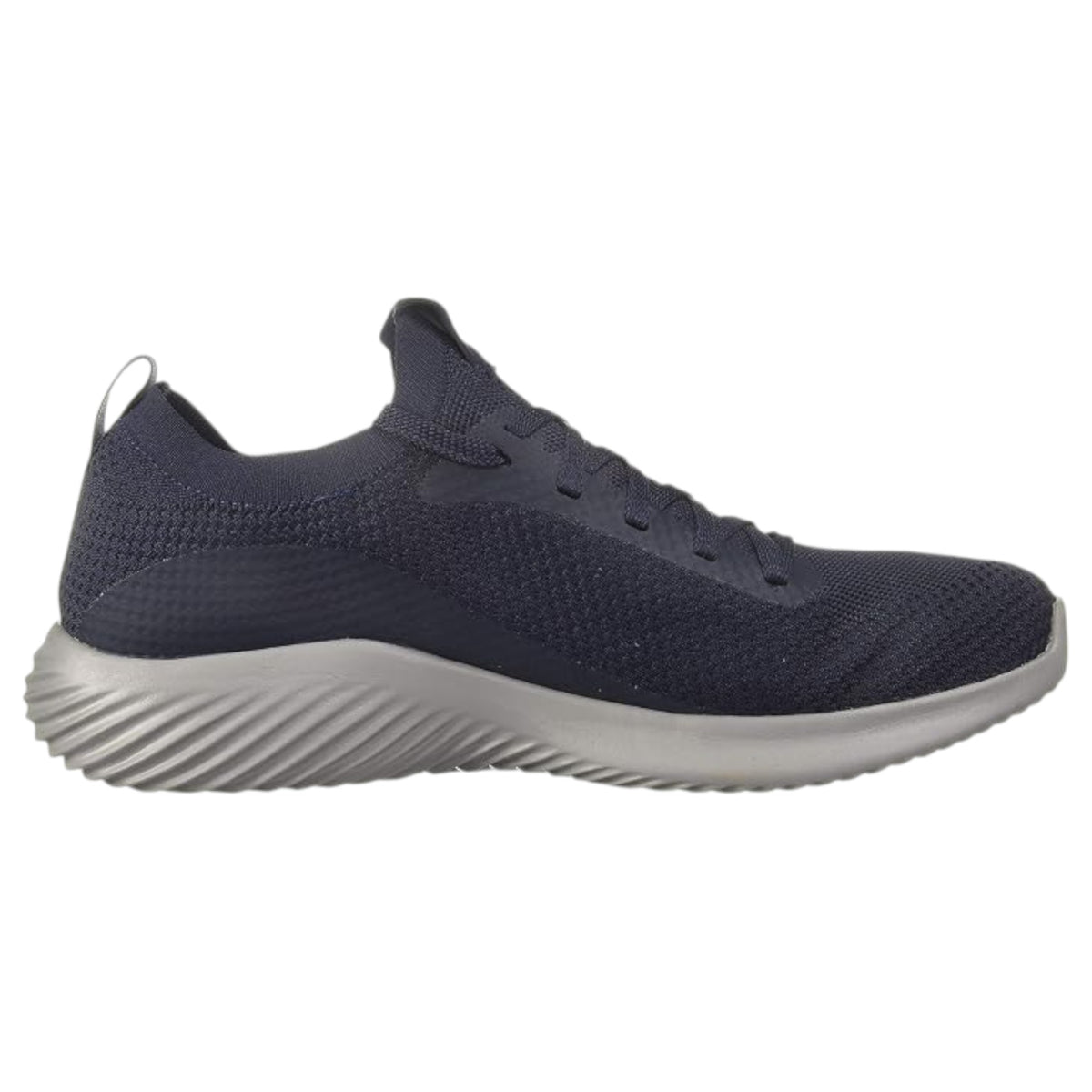 Mens Skechers Bounder-Mirkle Navy/Grey Sneaker Shoes