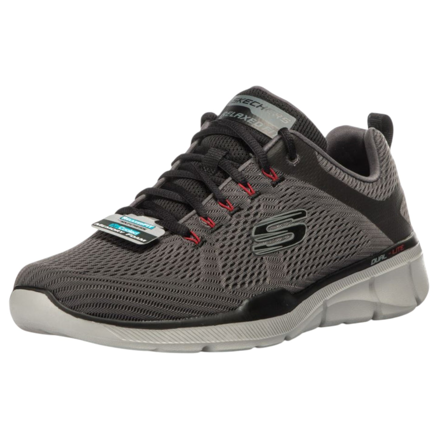 Mens Skechers Equalizer 3.0 Shoes Charcoal/Black