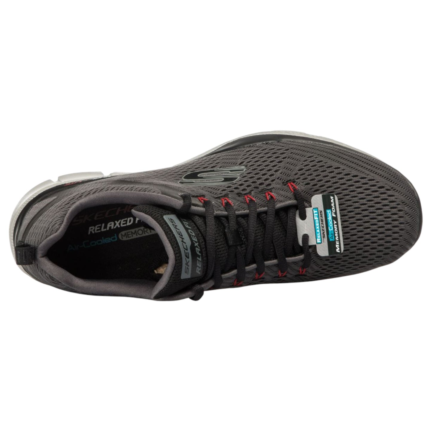 Mens Skechers Equalizer 3.0 Shoes Charcoal/Black
