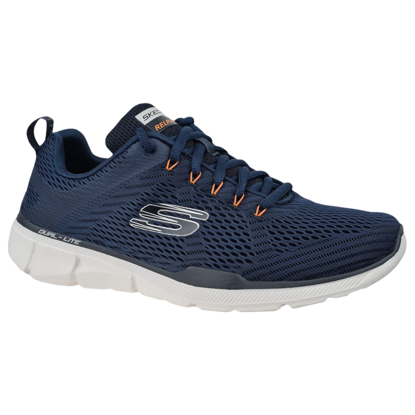 Mens Skechers Equalizer 3.0 Shoes Navy/Orange