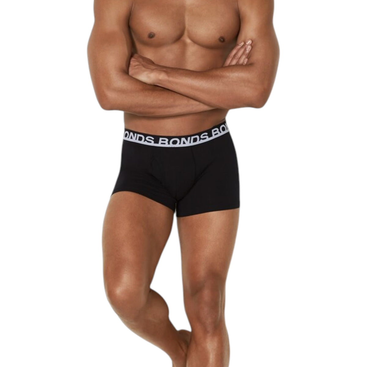 5 Pack Mens Bonds Everyday Trunks Underwear Black / Navy / Blue