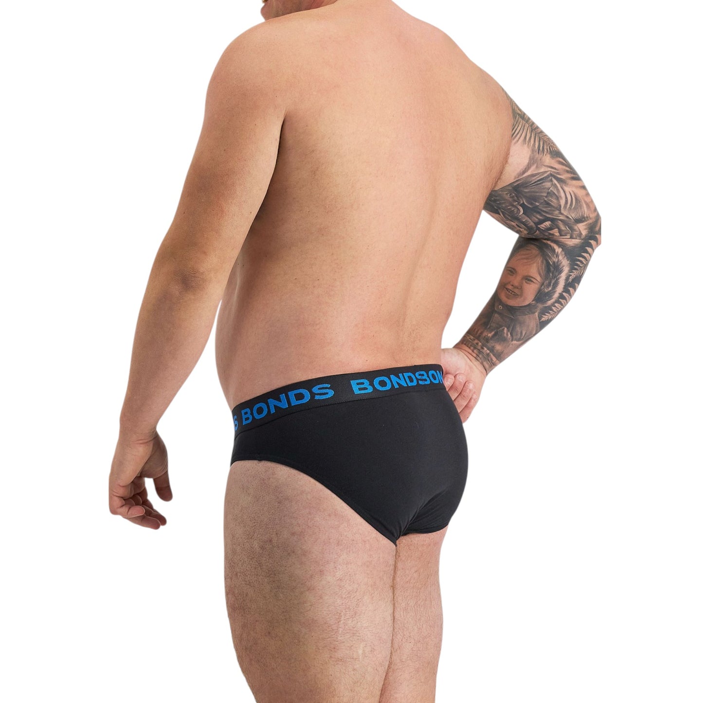 10 Pack Mens Bonds Hipster Briefs Underwear Black