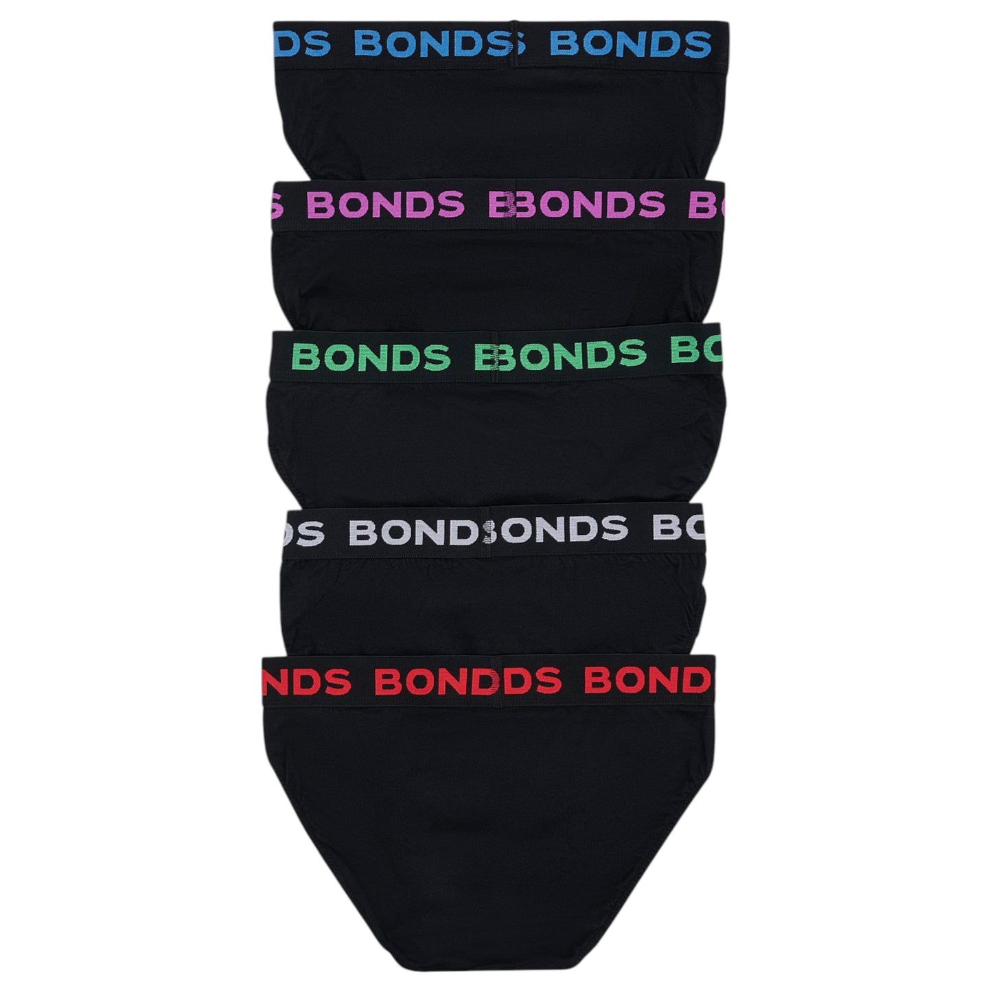 10 Pack Mens Bonds Hipster Briefs Underwear Black