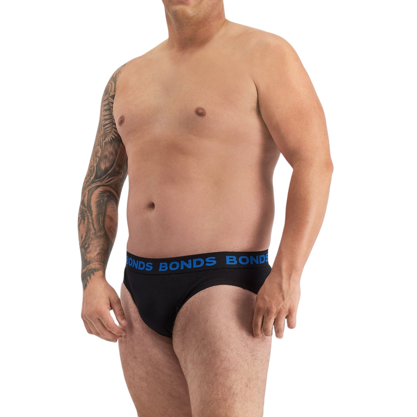 10 Pack Mens Bonds Hipster Briefs Underwear Black