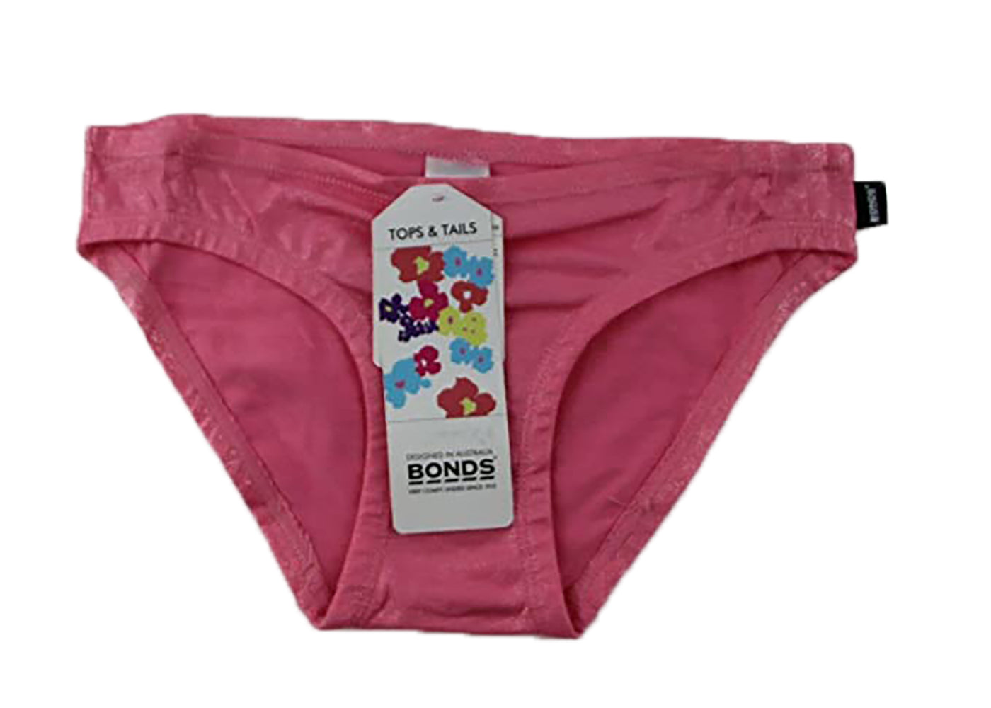 Kids Girls Bonds Everyday Briefs Underwear Pink