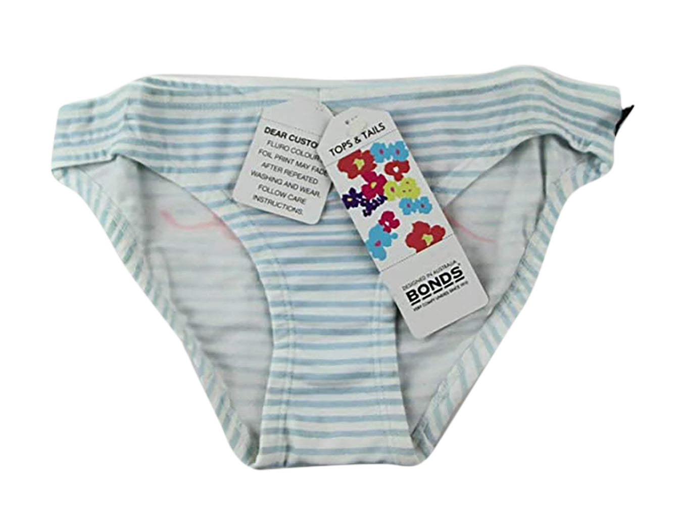 Kids Girls Bonds Everyday Briefs Underwear White