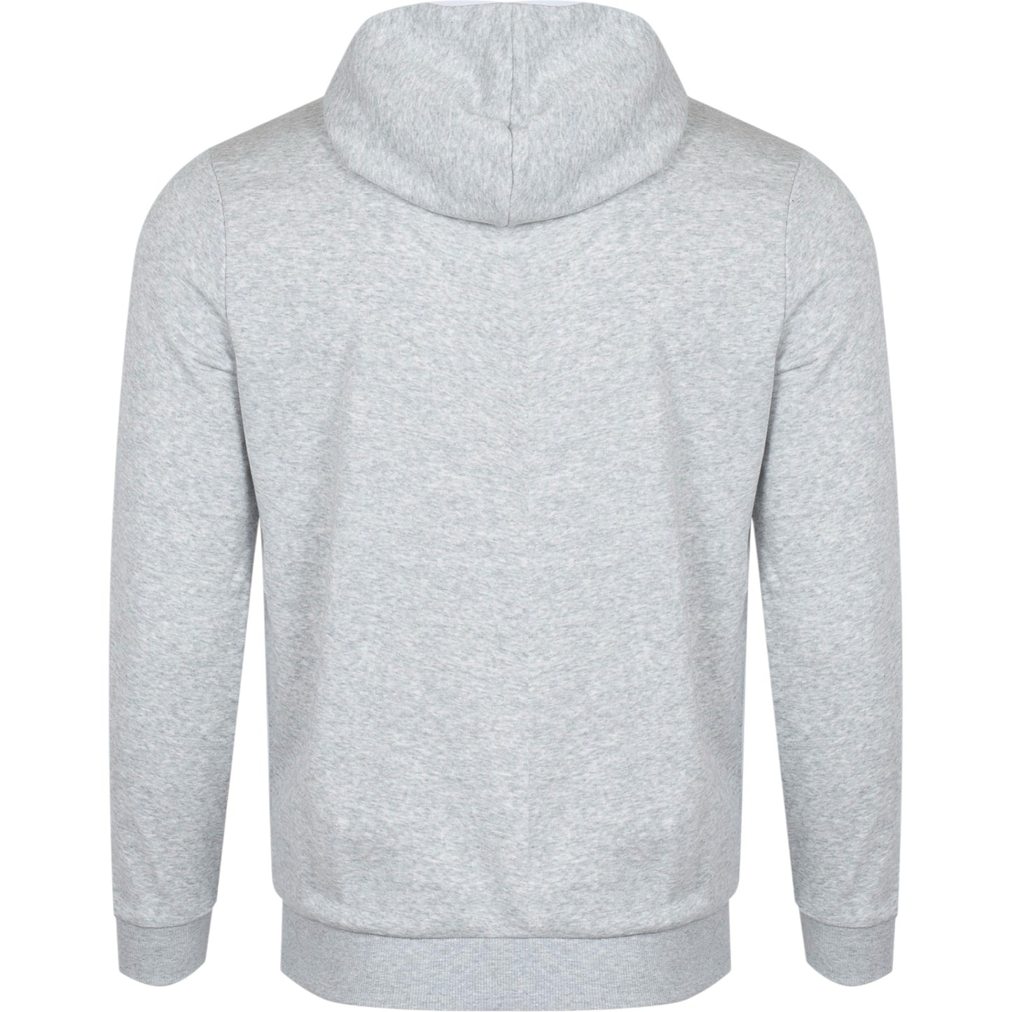 Mens Puma Essentials Small Logo Hoodie Light Grey