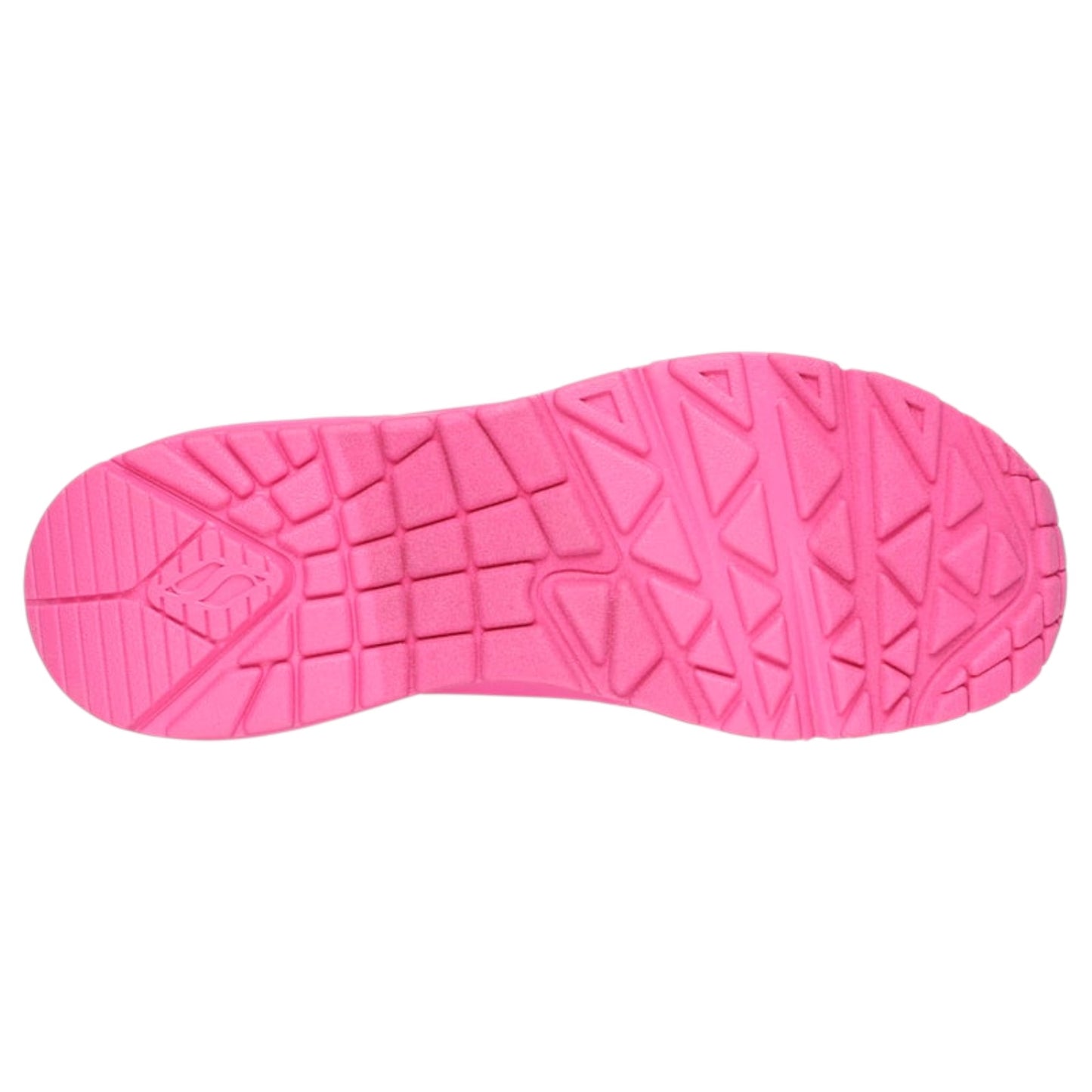 Womens Skechers Uno - Stand on Air Shoes Hot Pink
