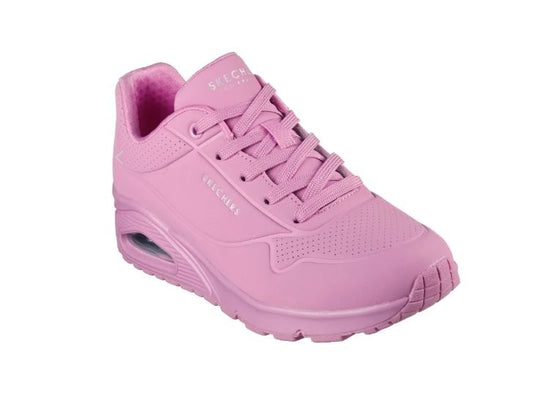 Womens Skechers Uno - Stand On Air Shoes Pink