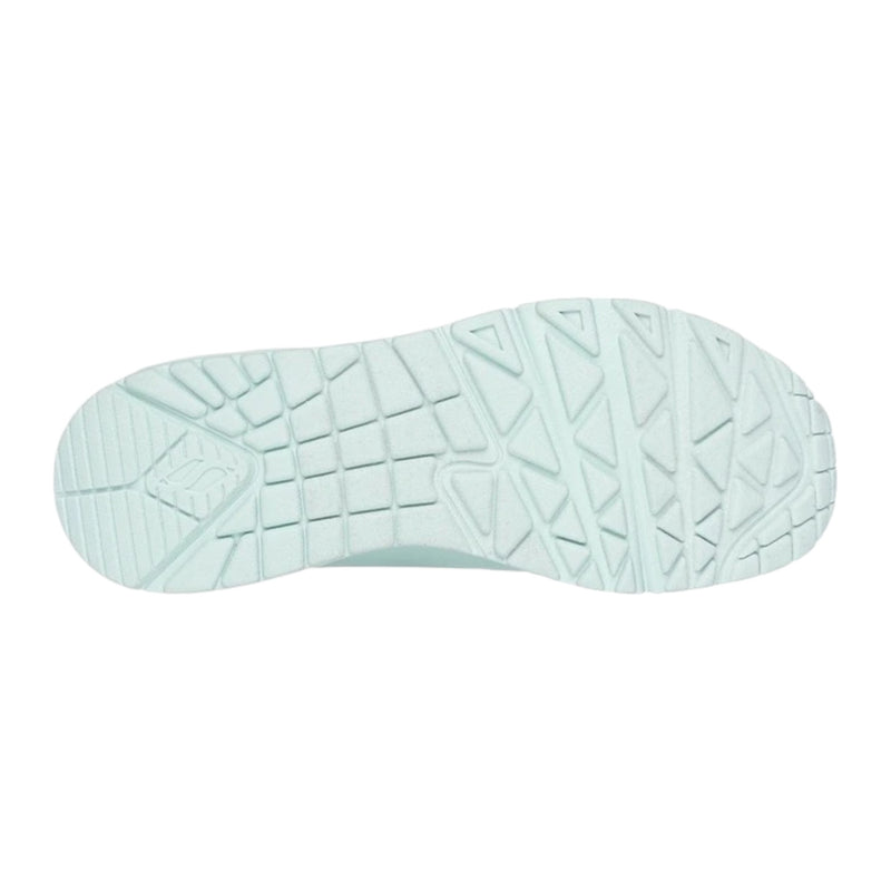 Womens Skechers Uno - Stand On Air Shoes Light Aqua