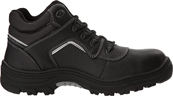 Mens Skechers Burgin - Sosder Wide Black Work Safety Composite Toe Boots