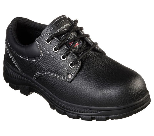 Mens Skechers Workshire - Tydfil Shoes Black