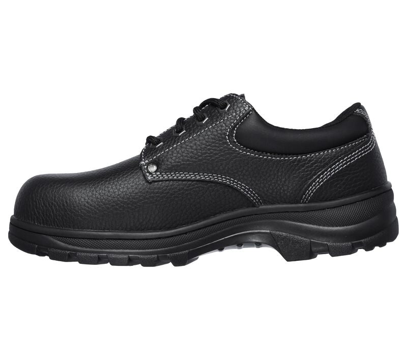 Mens Skechers Workshire - Tydfil Shoes Black