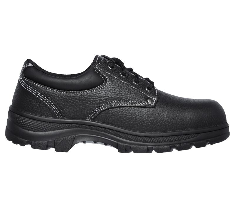 Mens Skechers Workshire - Tydfil Shoes Black