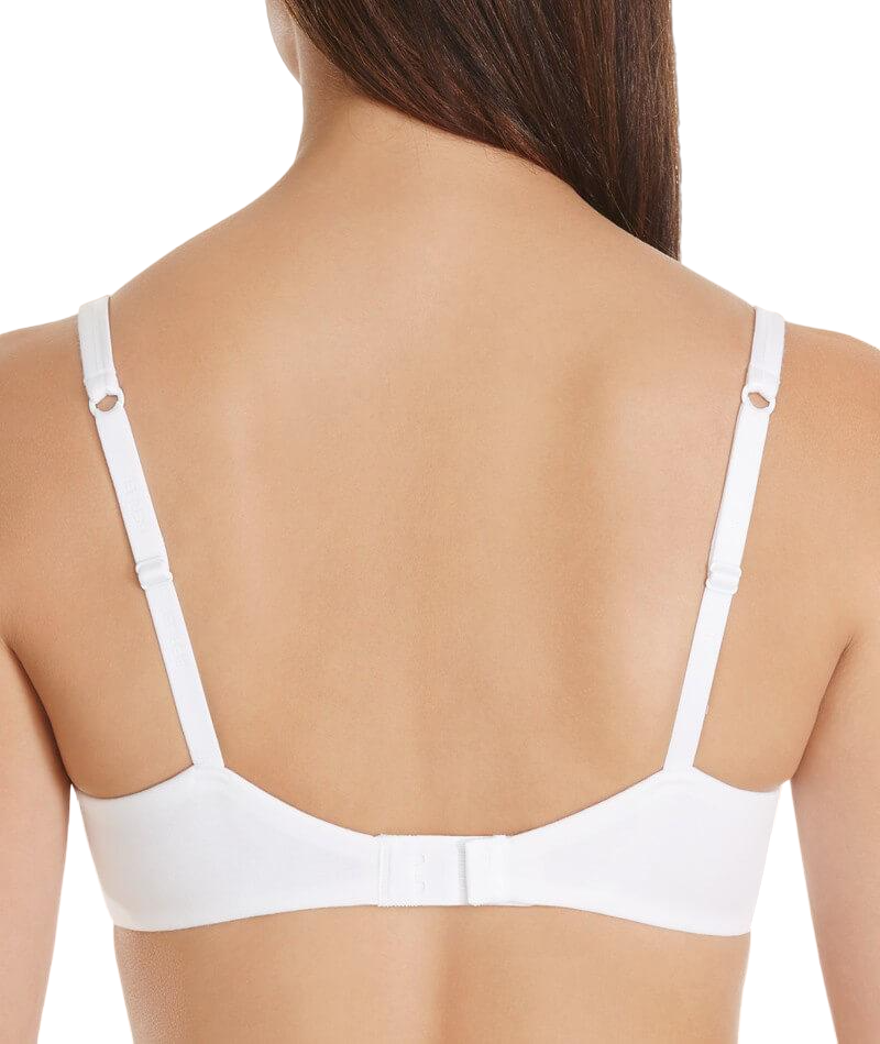 Womens Berlei Barely There Cotton Contour Bra White