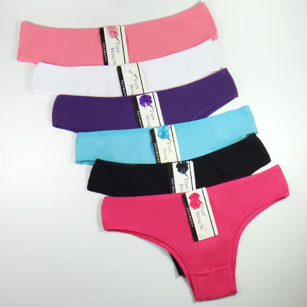 30 X Womens Sheer Spandex / Cotton Briefs - Assorted Underwear Undies 86378