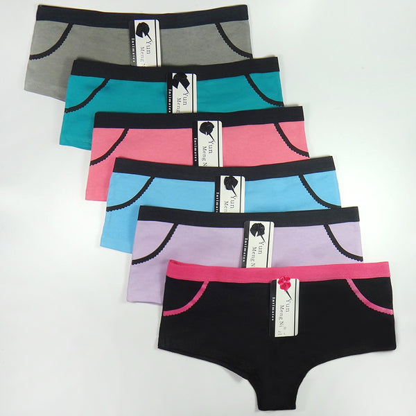 18 X Womens Sheer Spandex / Cotton Briefs - Assorted Underwear Undies 86985