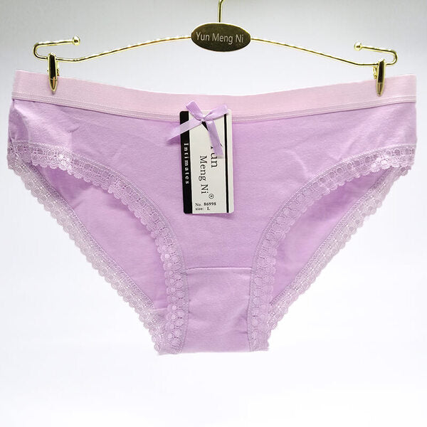 30 X Womens Sheer Spandex / Cotton Briefs - Assorted Underwear Undies 86998