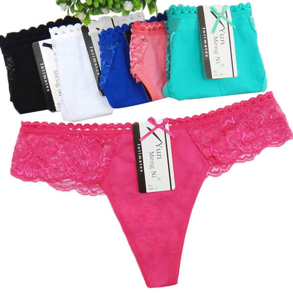 30 X Womens Sheer Spandex / Cotton Briefs - Assorted Underwear Undies 87236