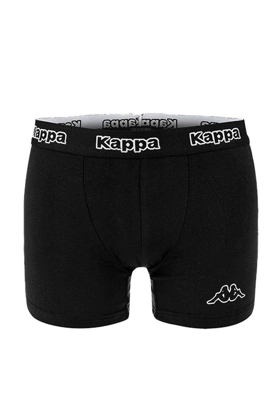 Mens Kappa  Trunks Black/Black
