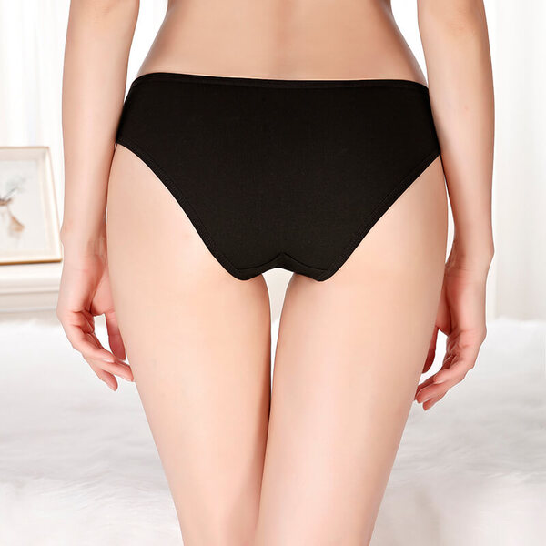 12 X Womens Sheer Spandex / Cotton Briefs - Assorted Underwear Undies 89308