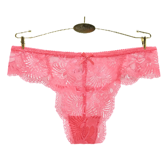 6 x Womens Lace Sexy Brazilian Briefs - Undies Coloured Solid Underwear Jocks