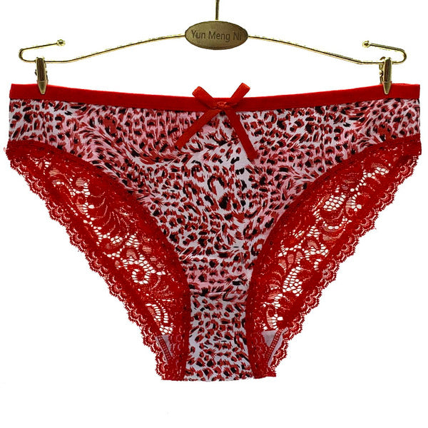 12 X Womens Sheer Nylon / Cotton Briefs - Colours Underwear Undies 89485