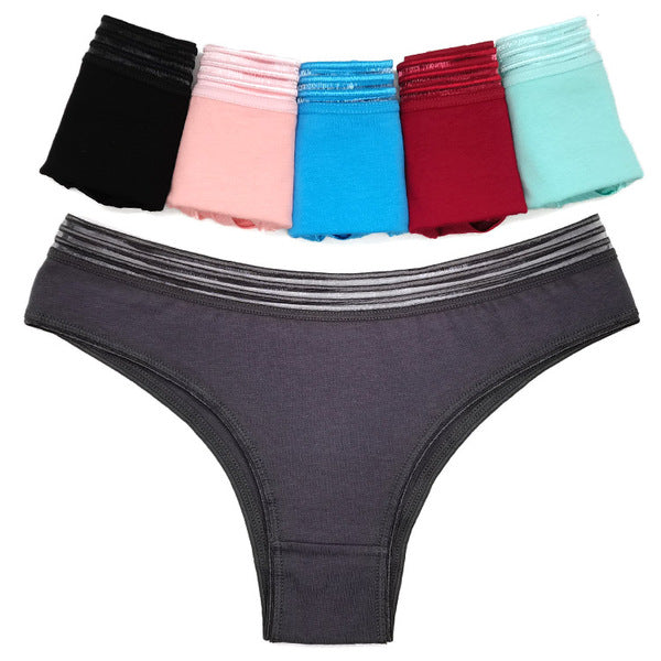 18 X Womens Sheer Spandex / Cotton Briefs - Assorted Colours Undies 89513