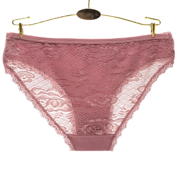 18 X Womens Sheer Cotton Briefs - Assorted Colours Underwear Undies 89583