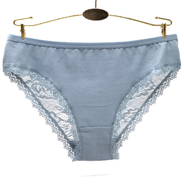 30 X Womens Sheer Cotton Briefs - Assorted Colours Underwear Undies 89583