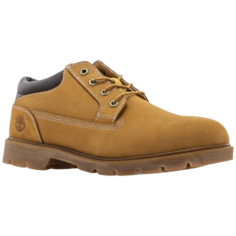 Mens Timberland Basic Oxford Low Boots Wheat Nubuck Shoes