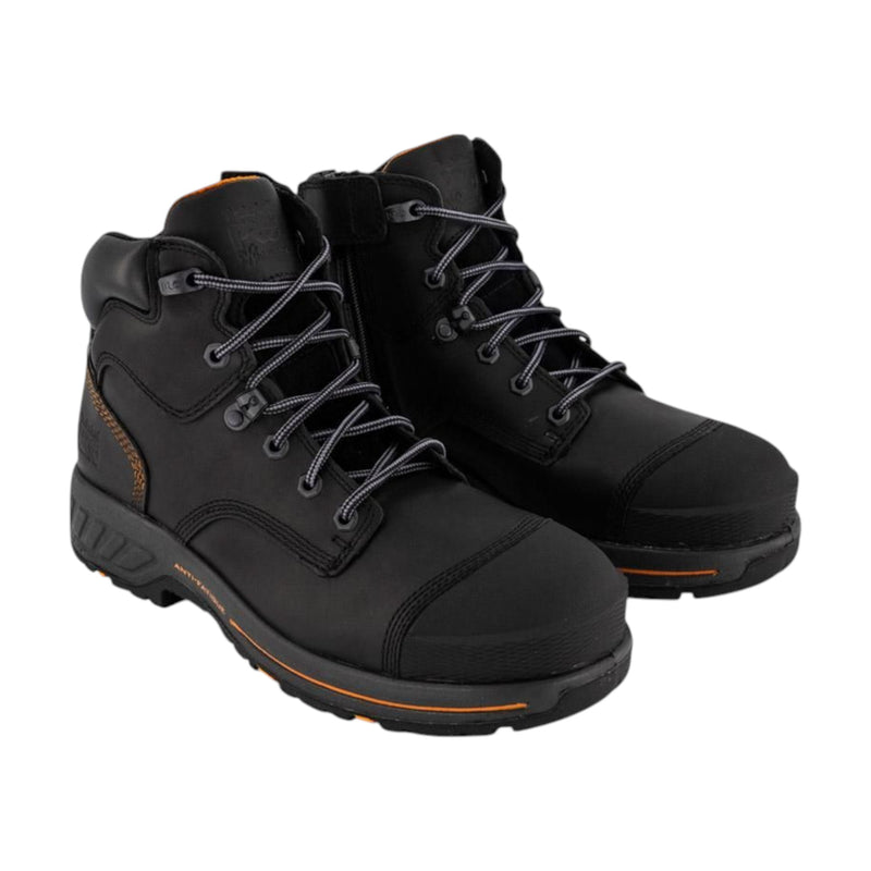 Timberland Mens Pro Helix Hd 6-Inch Composite Toe Black Work Boot