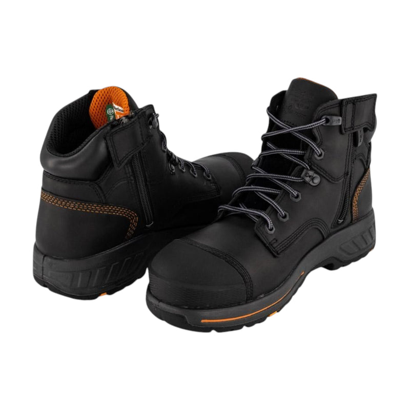 Timberland Mens Pro Helix Hd 6-Inch Composite Toe Black Work Boot