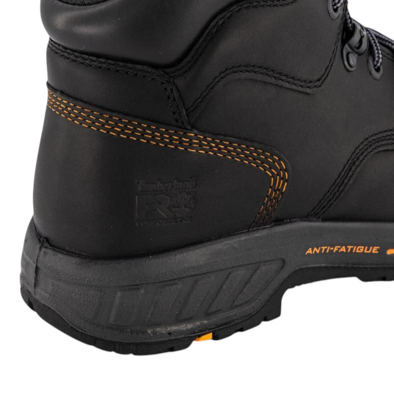 Timberland Mens Pro Helix Hd 6-Inch Composite Toe Black Work Boot