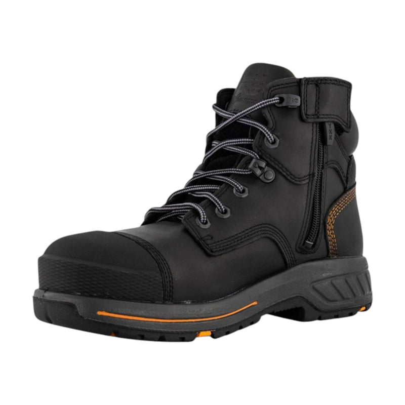 Timberland Mens Pro Helix Hd 6-Inch Composite Toe Black Work Boot