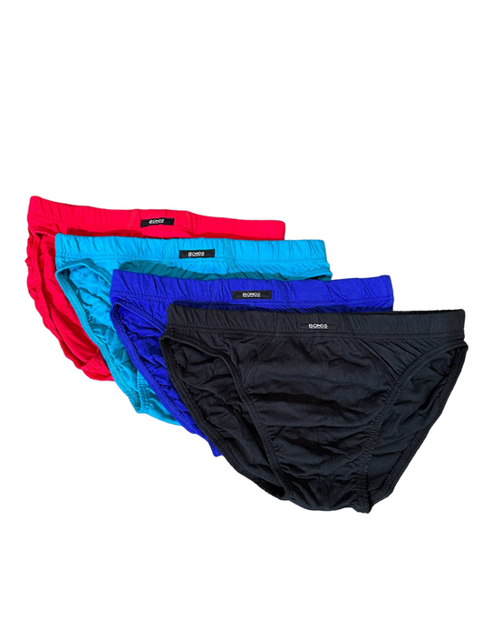 4 Pack Mens Bonds Action Hipster Briefs Underwear Red/Green/Blue/Black