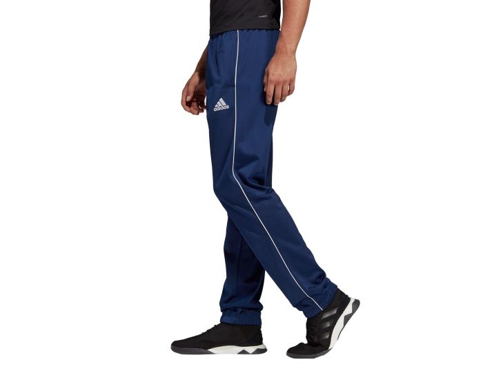 2 x Mens Adidas Core 18 Pes Trackie Pant Training Bottoms Dark Blue/White