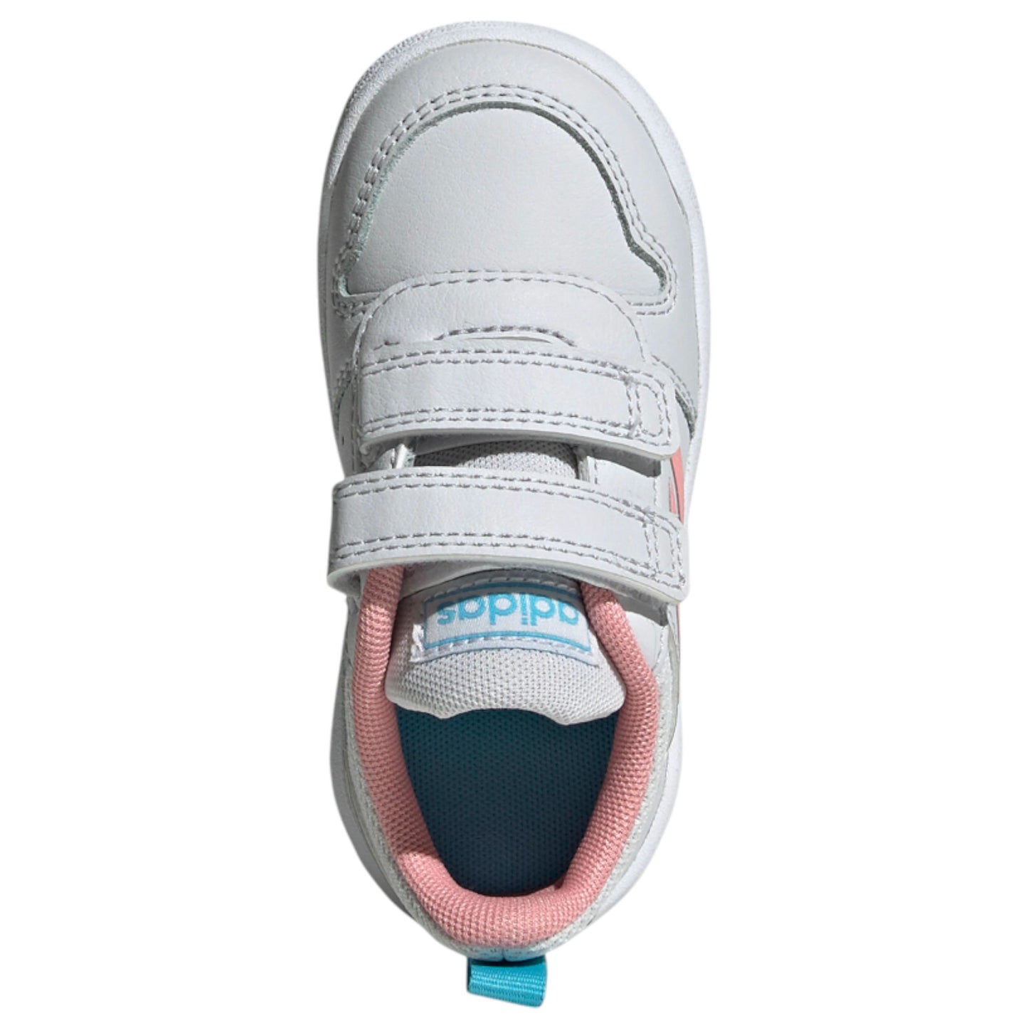 Infant Girls Adidas Tensaur Shoes White/Pink