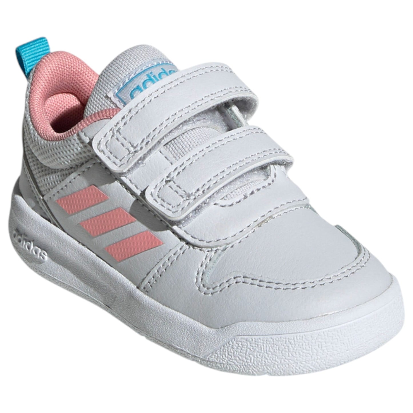 Infant Girls Adidas Tensaur Shoes White/Pink