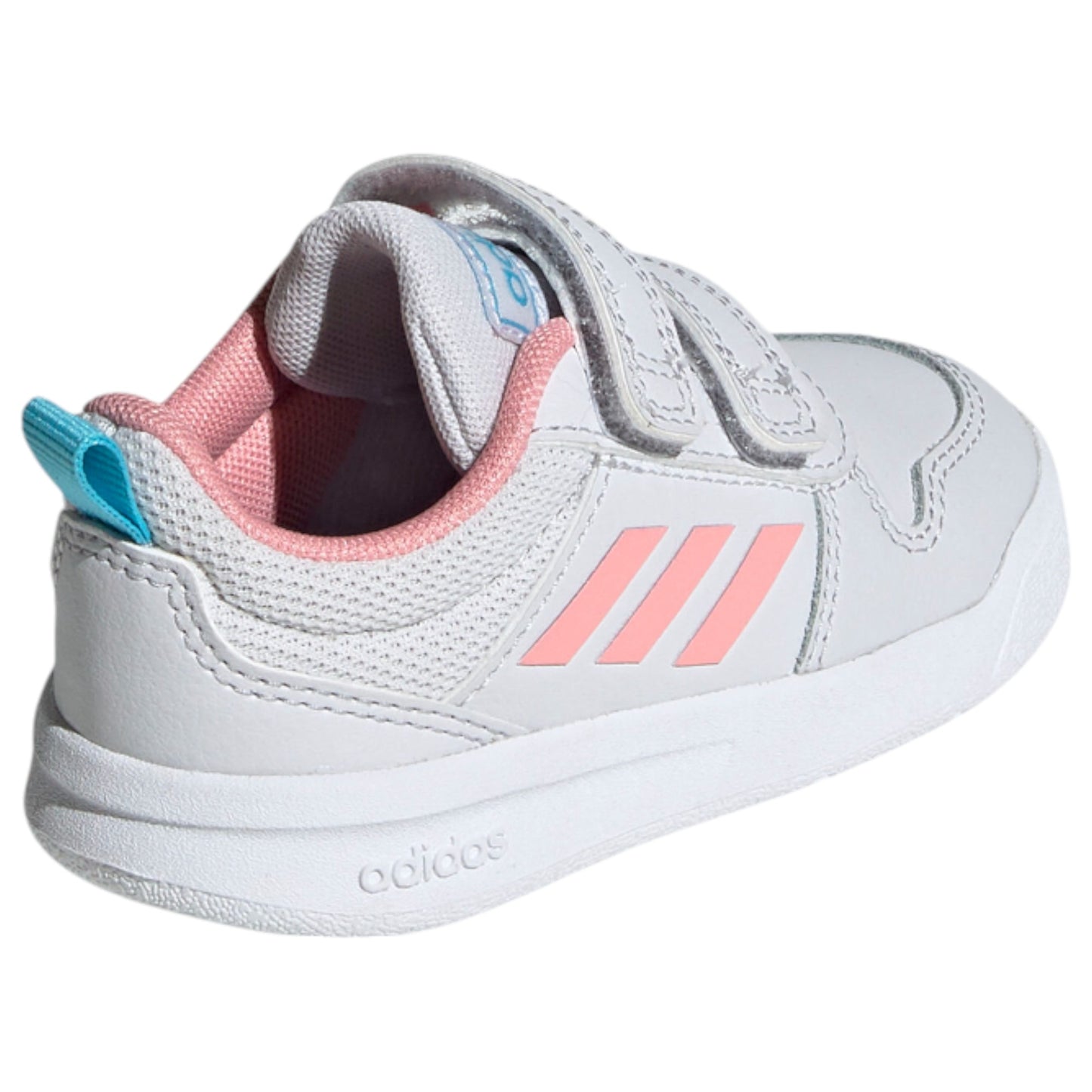 Infant Girls Adidas Tensaur Shoes White/Pink